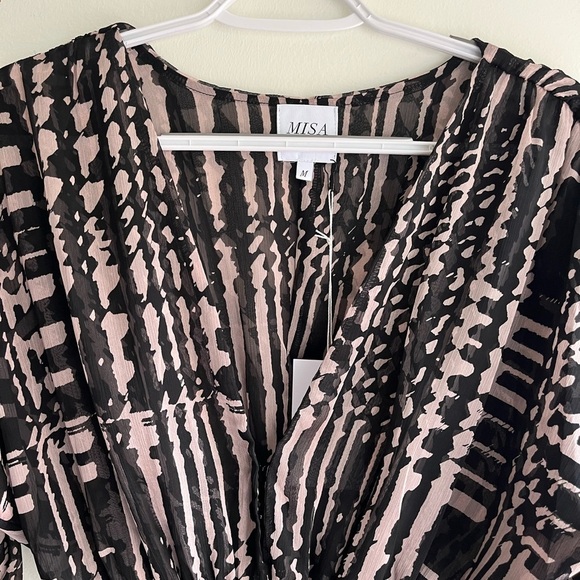 NWT! MISA Los Angeles Chiara Dress Size Medium - Picture 5 of 6